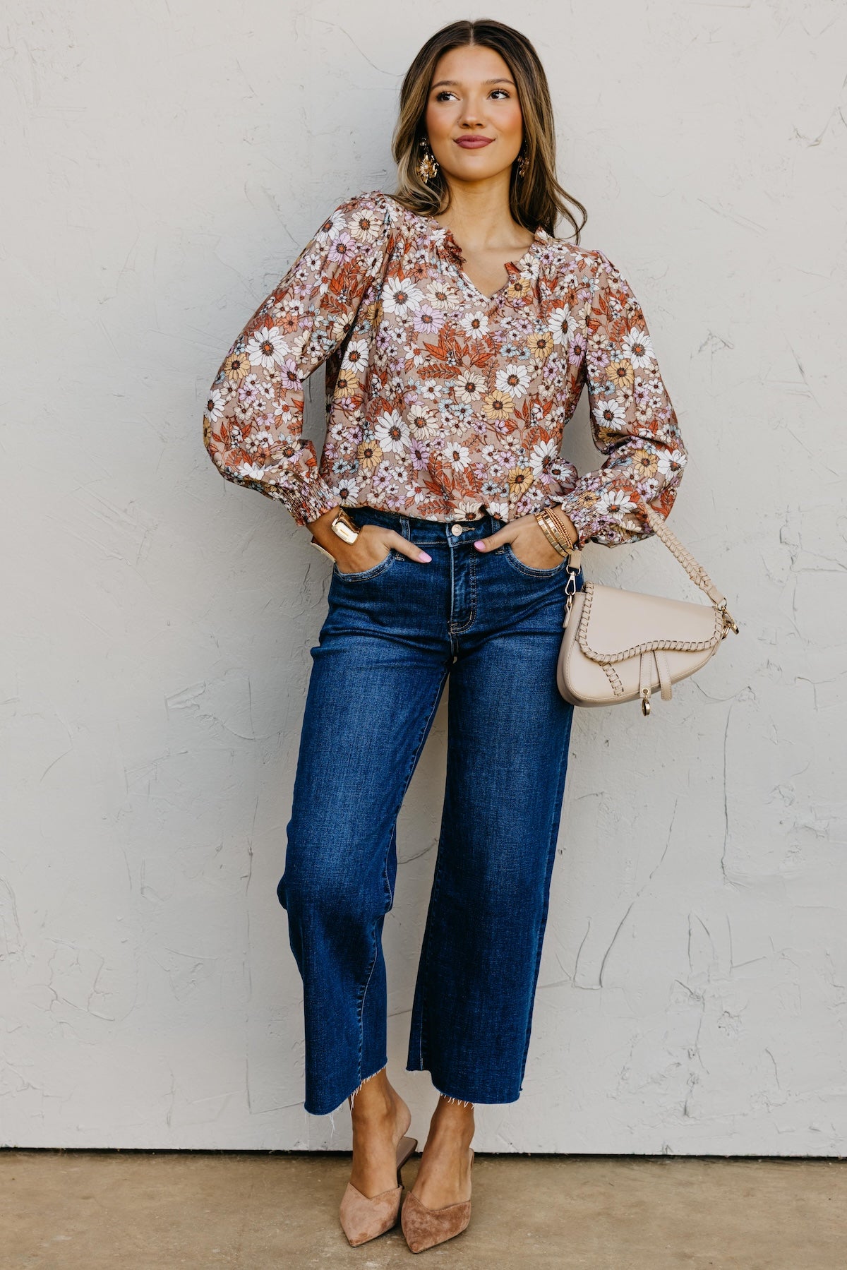 The Wendi Long Sleeve Blouse