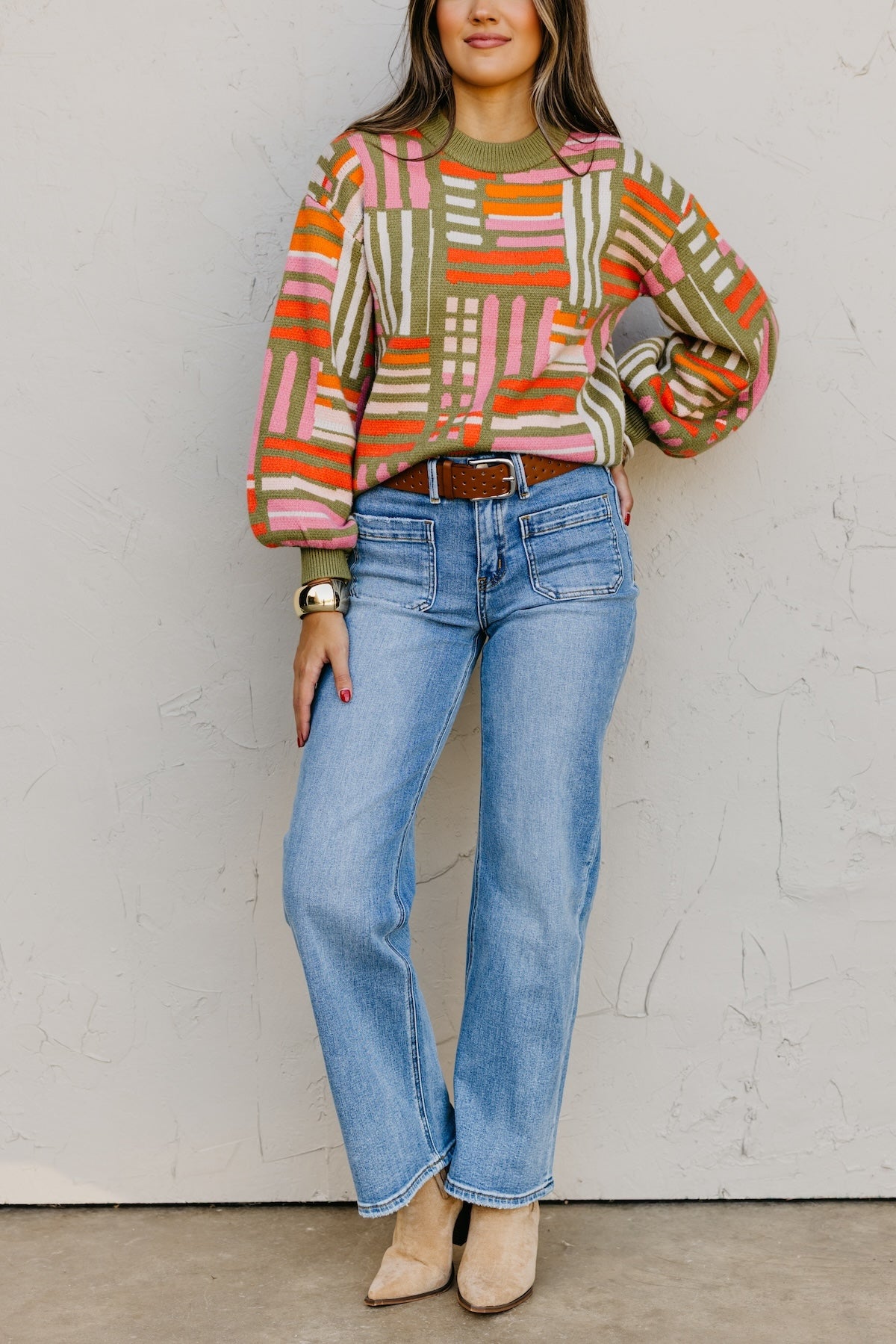 Lovervet by Vervet Denim | The Shana Patch Pocket Wide Leg Denim