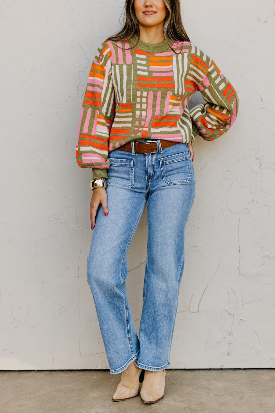 Lovervet by Vervet Denim | The Shana Patch Pocket Wide Leg Denim