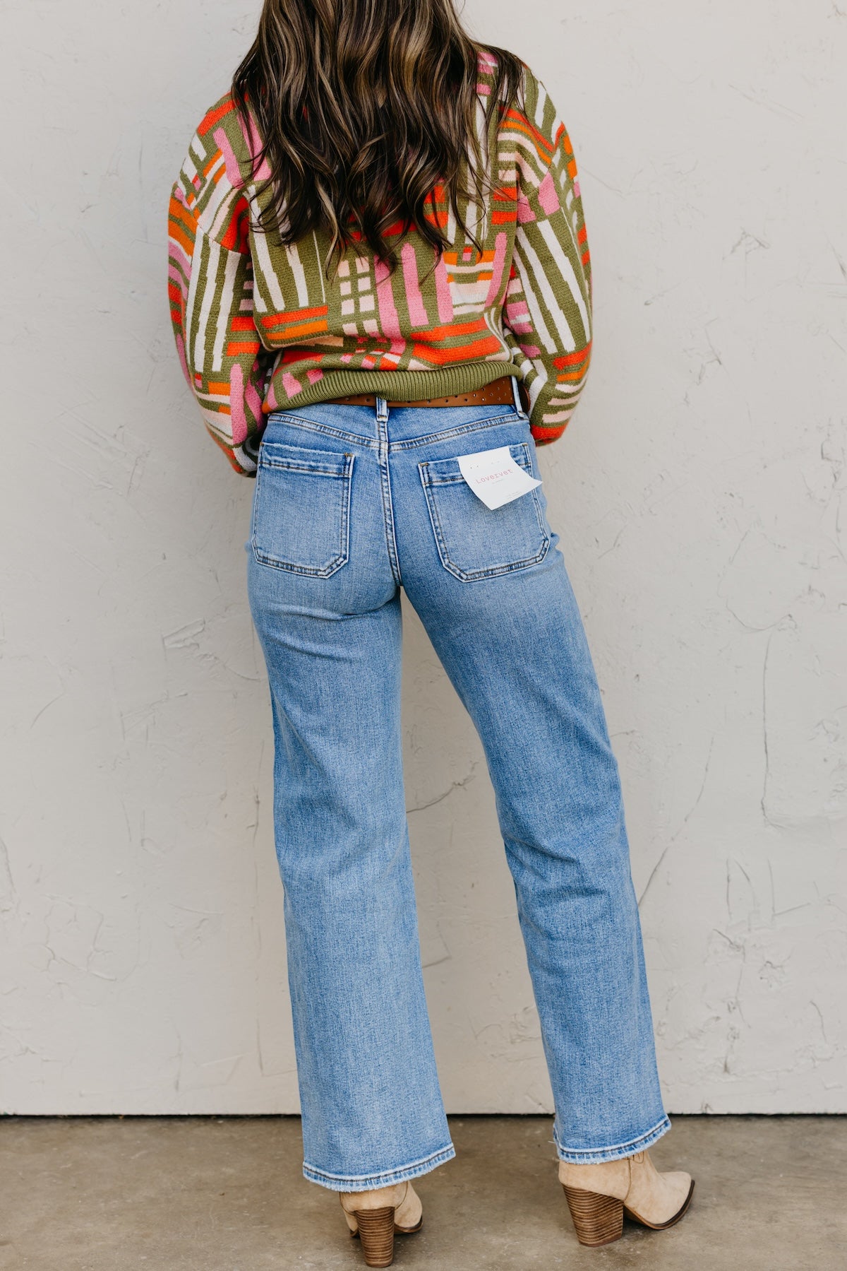 Lovervet by Vervet Denim | The Shana Patch Pocket Wide Leg Denim