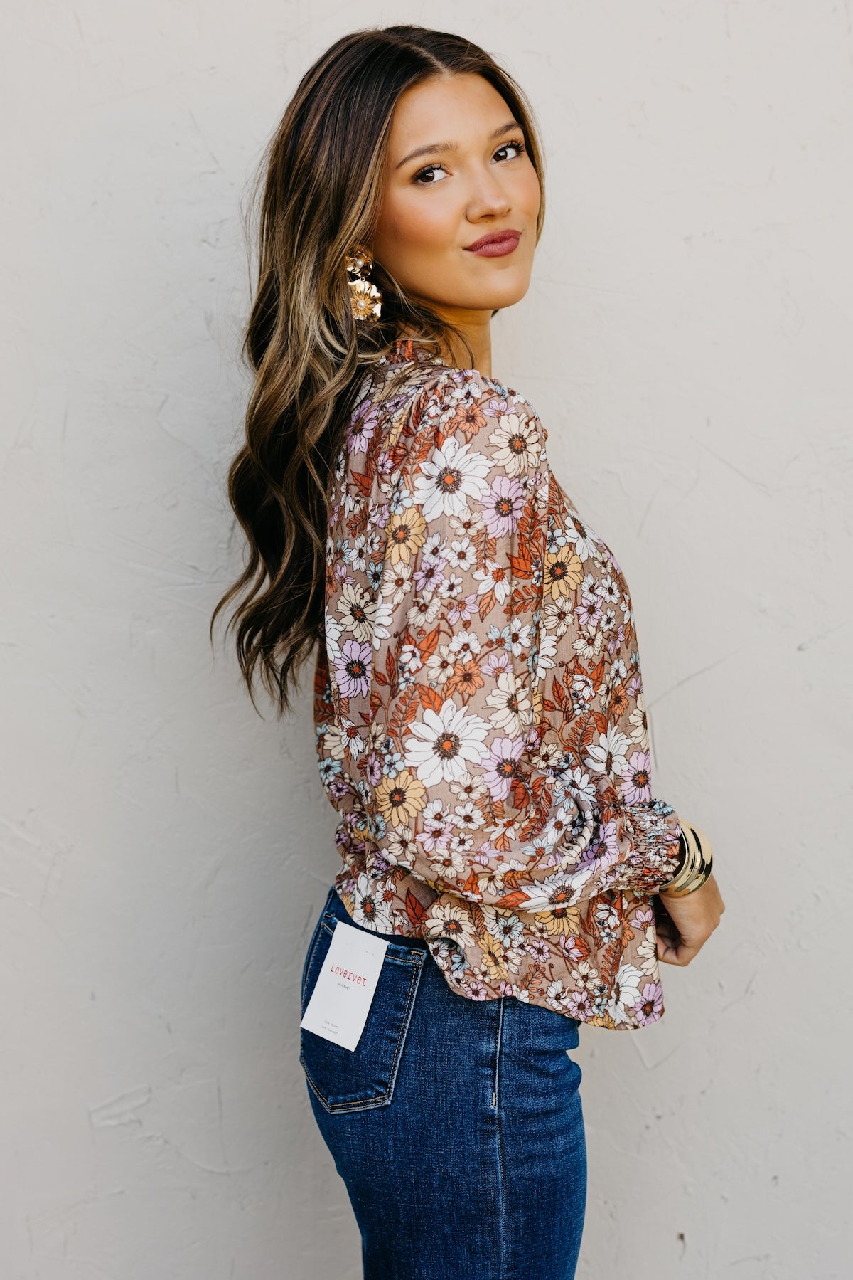 The Wendi Long Sleeve Blouse
