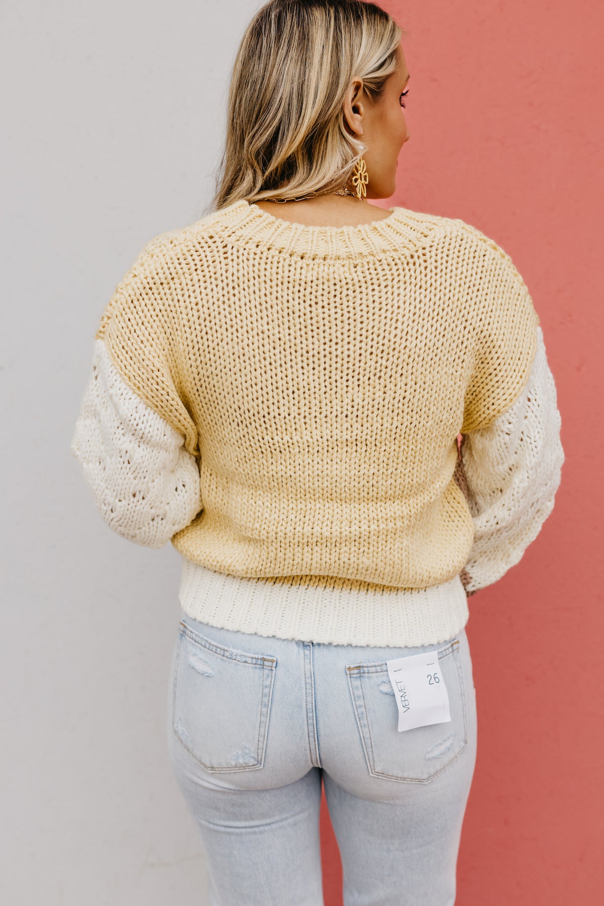 The Robin Color Block Sweater