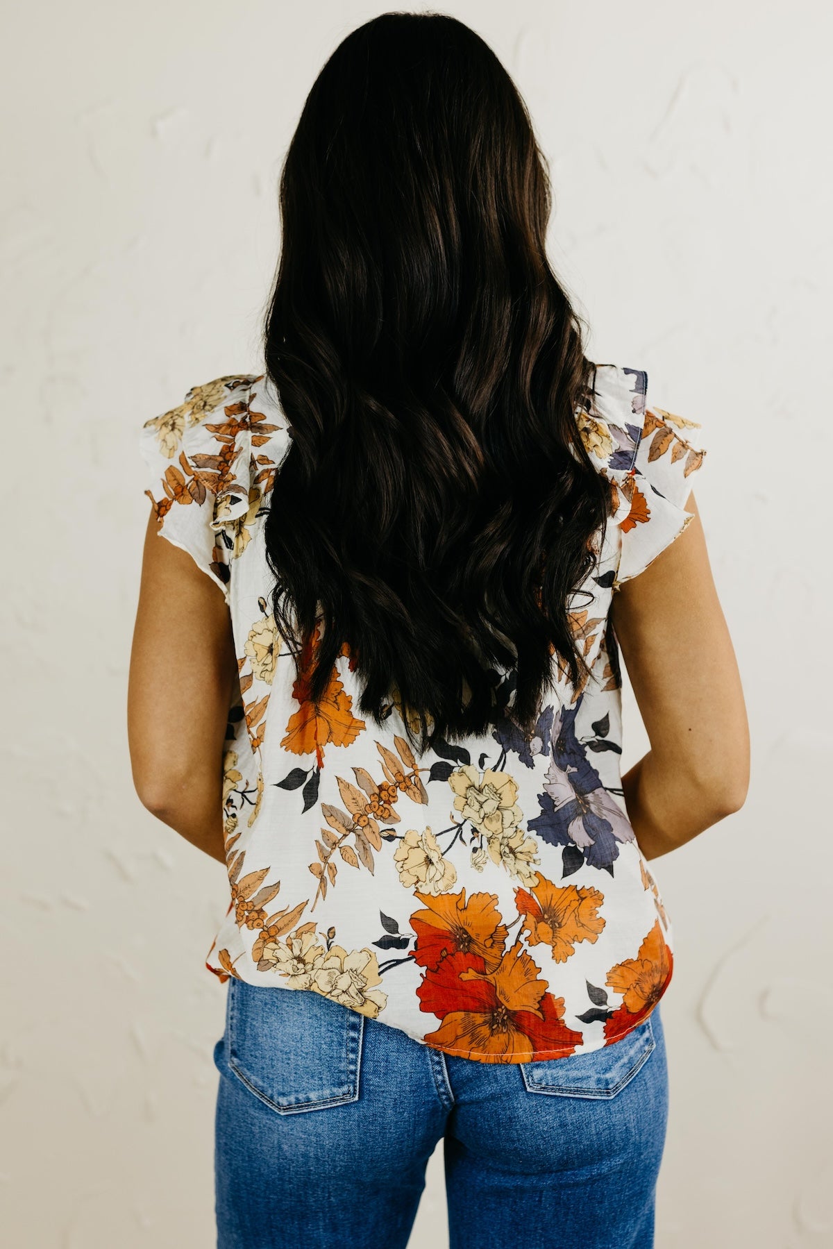 The Ray Foliage Woven Top