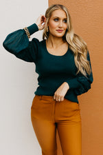 The Bruno Mixed Media Sweater