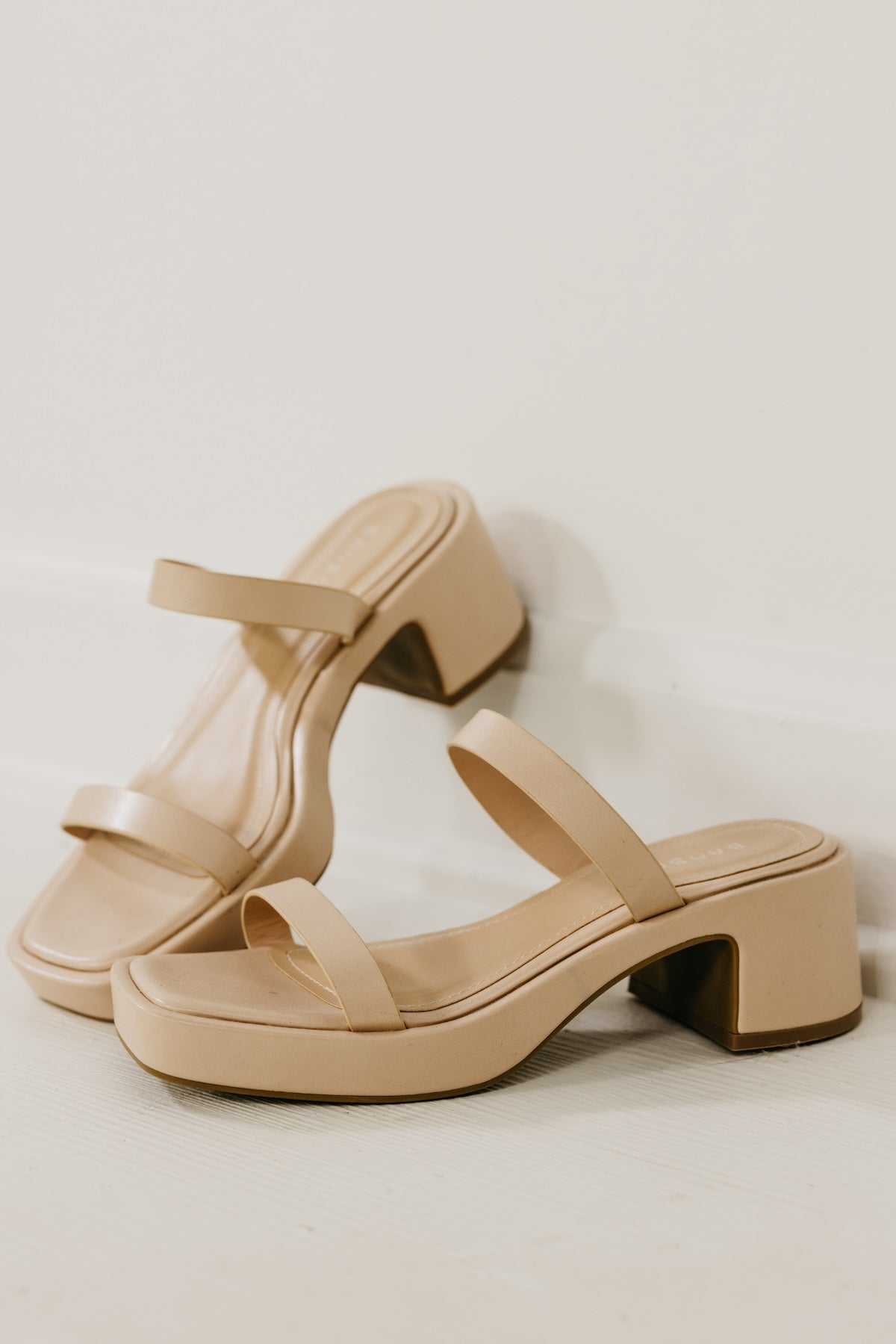 The Halo Slide Block Heel