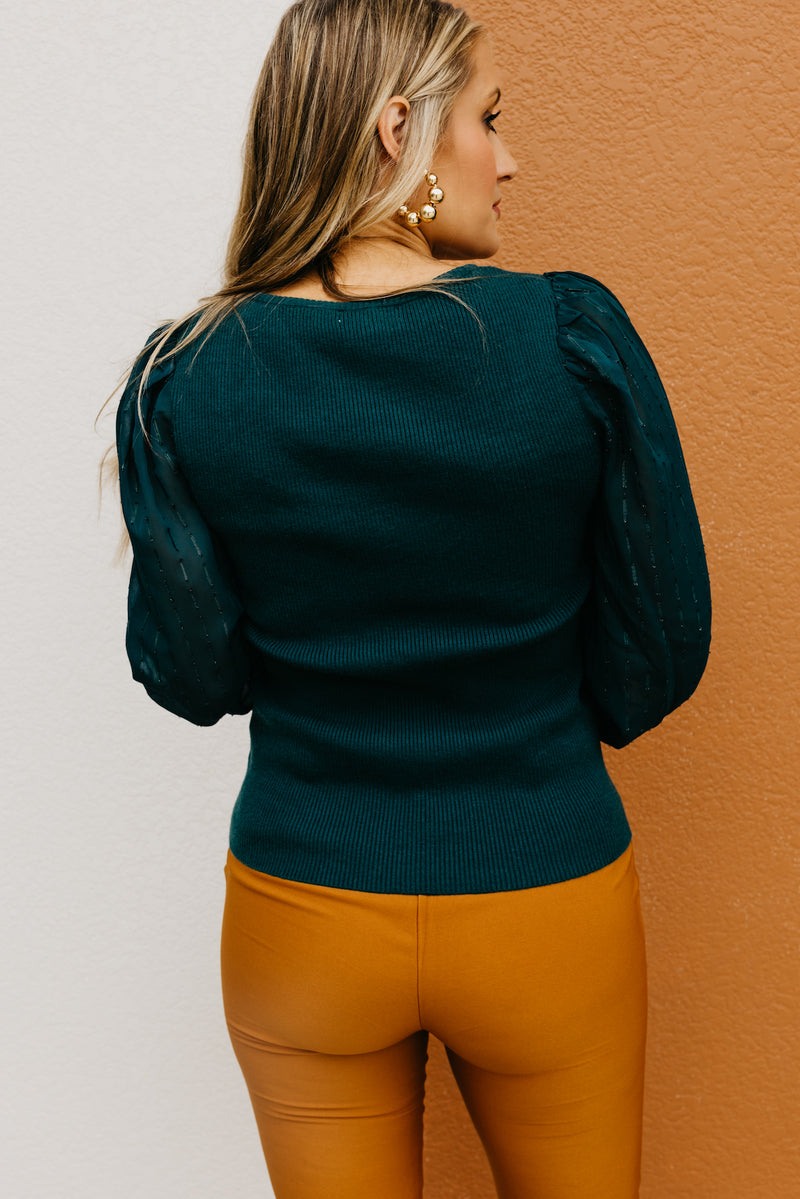 The Bruno Mixed Media Sweater
