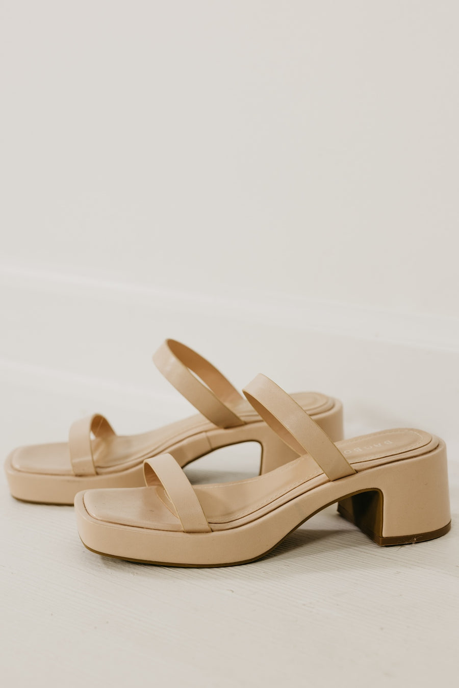The Halo Slide Block Heel
