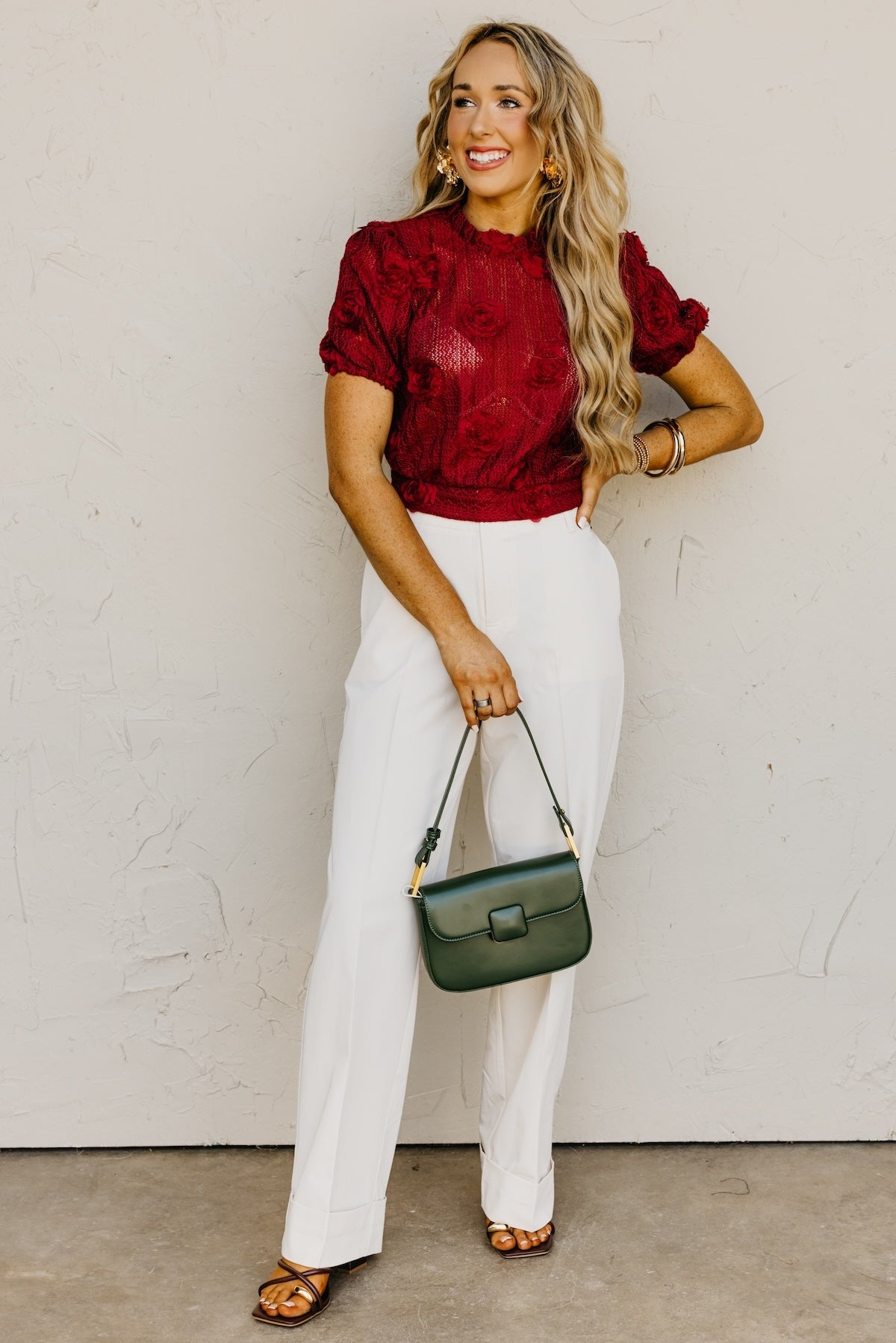 The Jillian Floral Knit Top