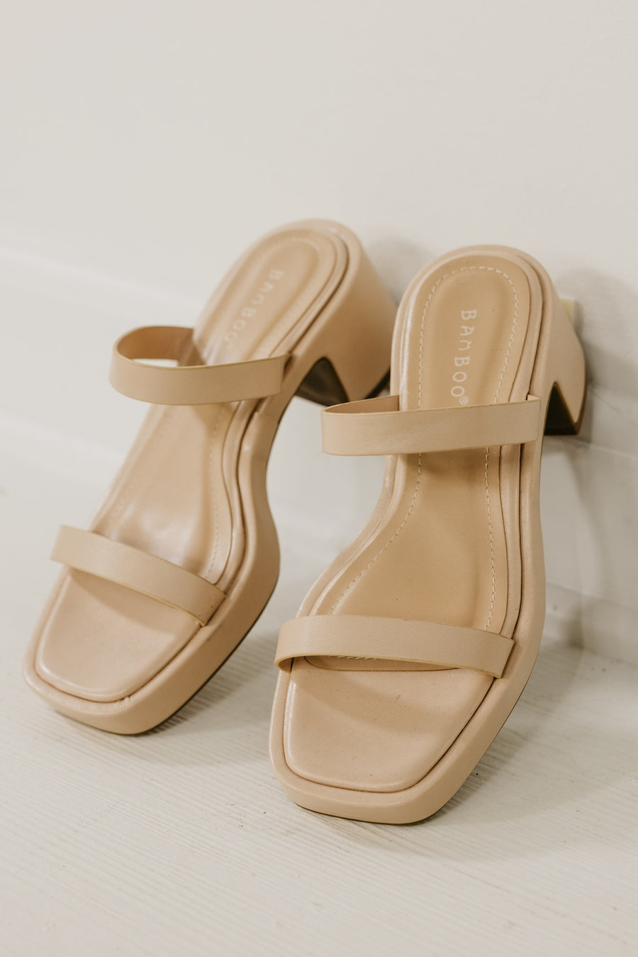 The Halo Slide Block Heel