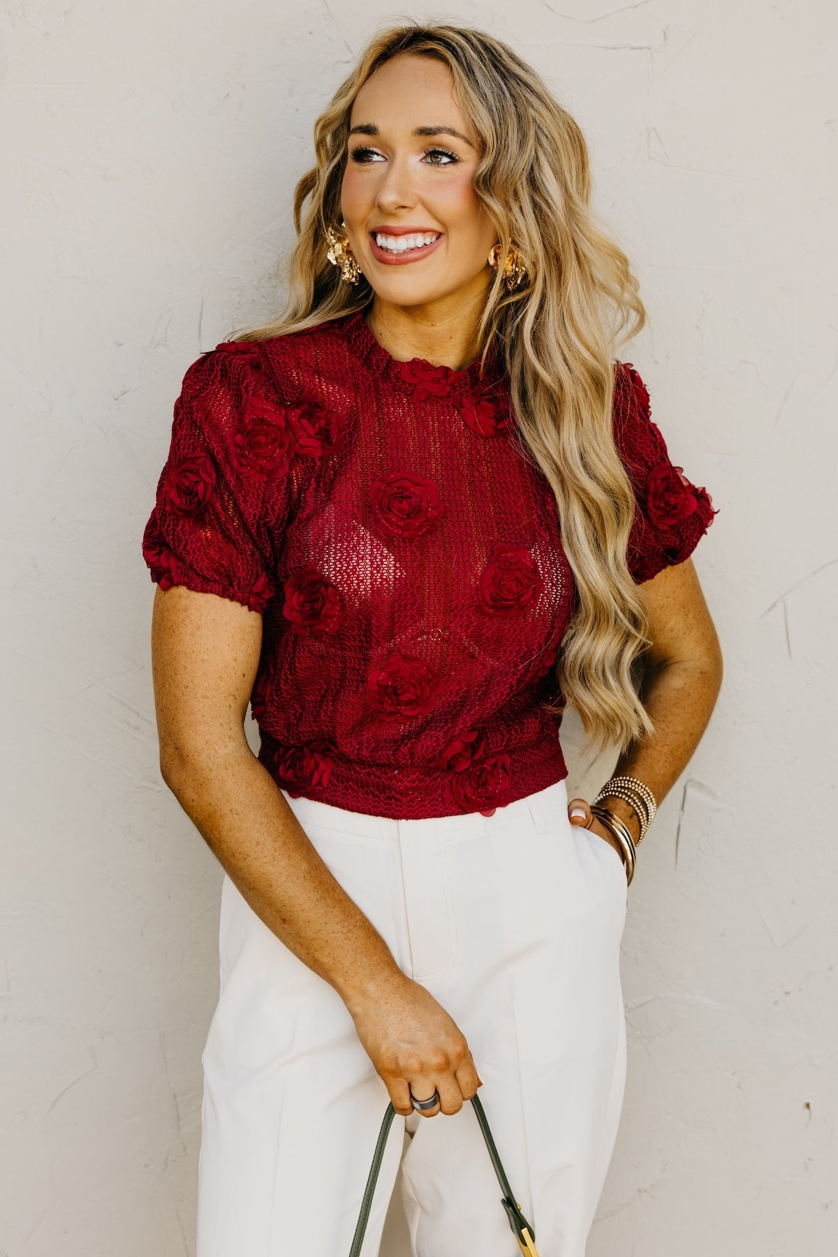 The Jillian Floral Knit Top