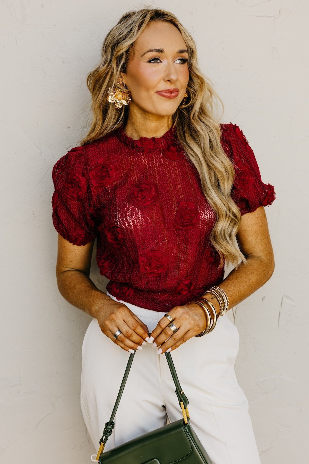 The Jillian Floral Knit Top