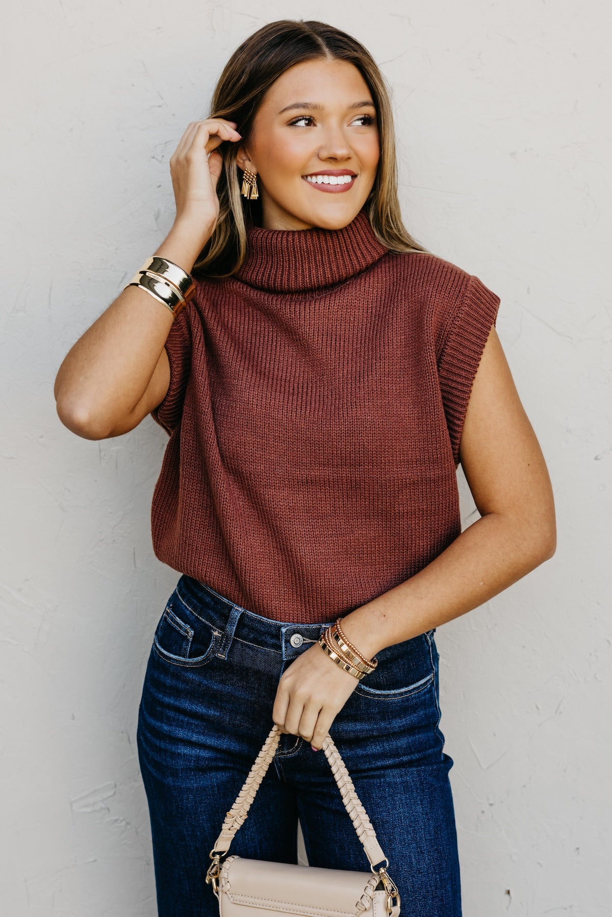The Ethan Cowlneck Sweater Vest