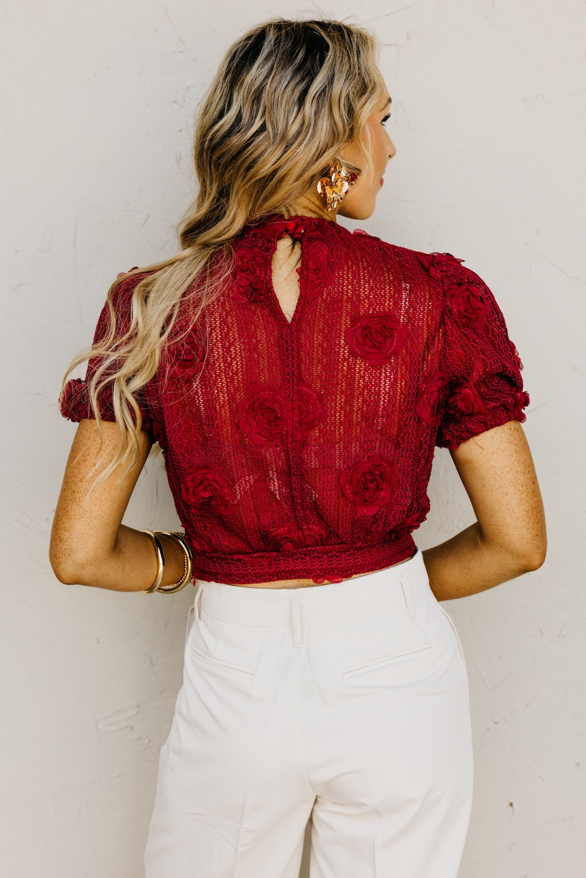 The Jillian Floral Knit Top
