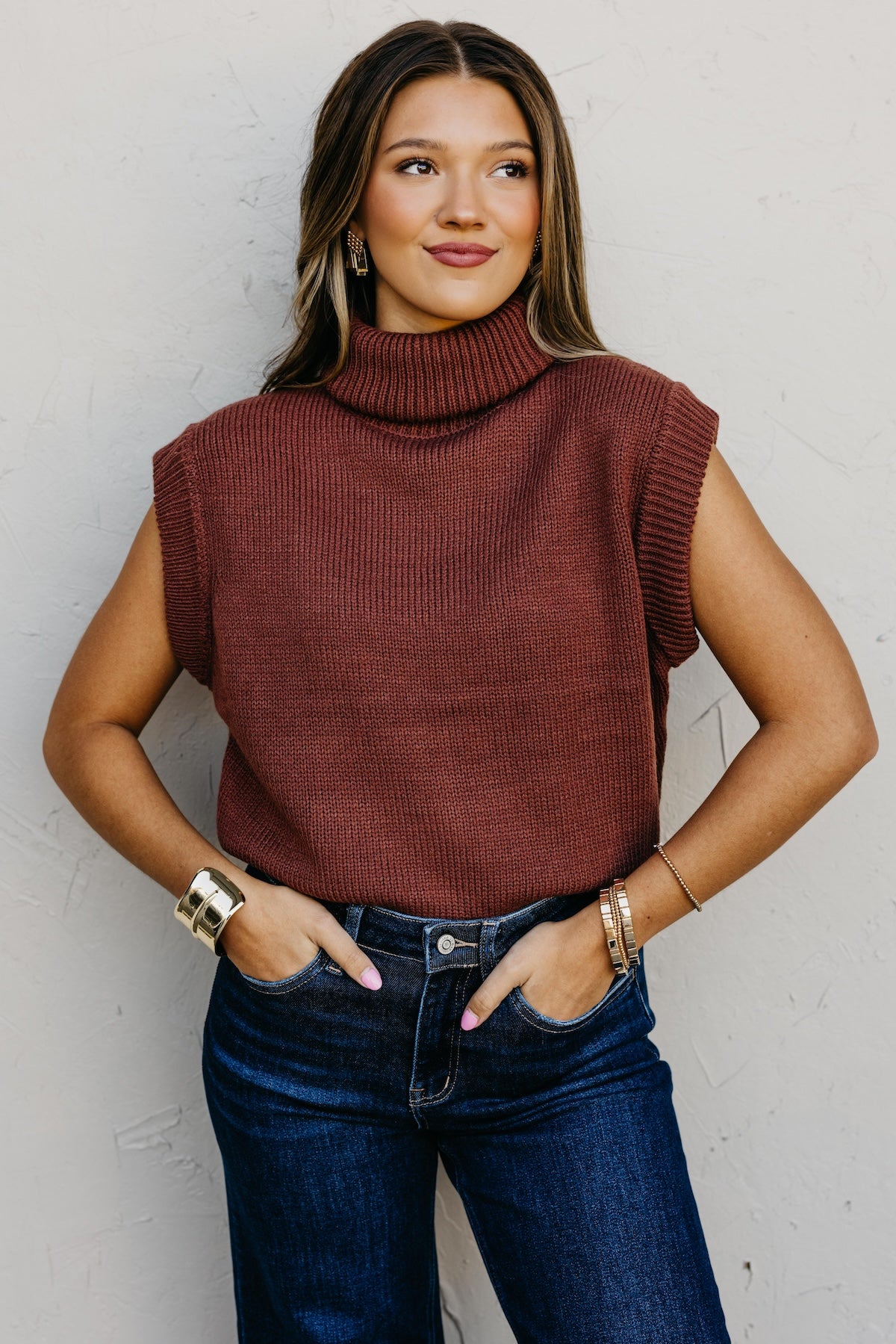 The Ethan Cowlneck Sweater Vest