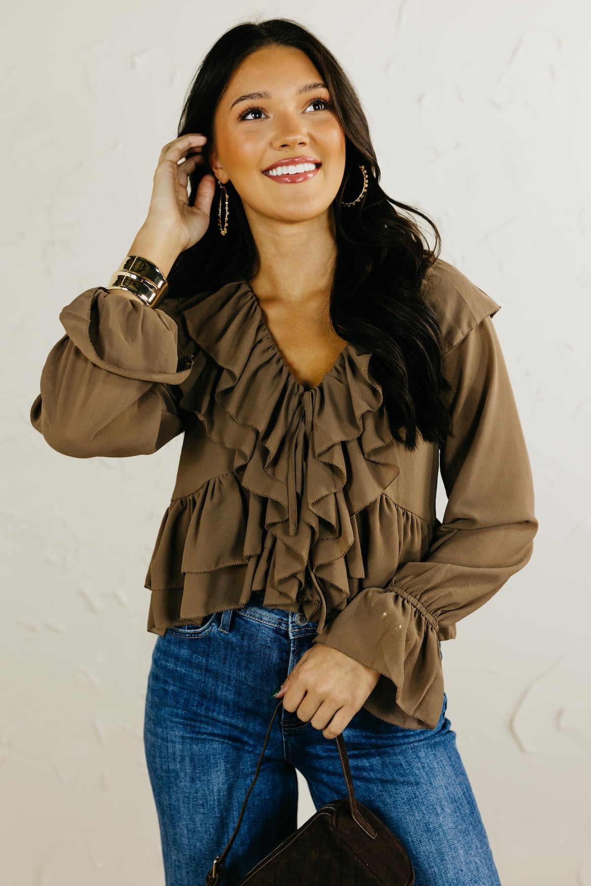 The Mystic Tie-Front Blouse