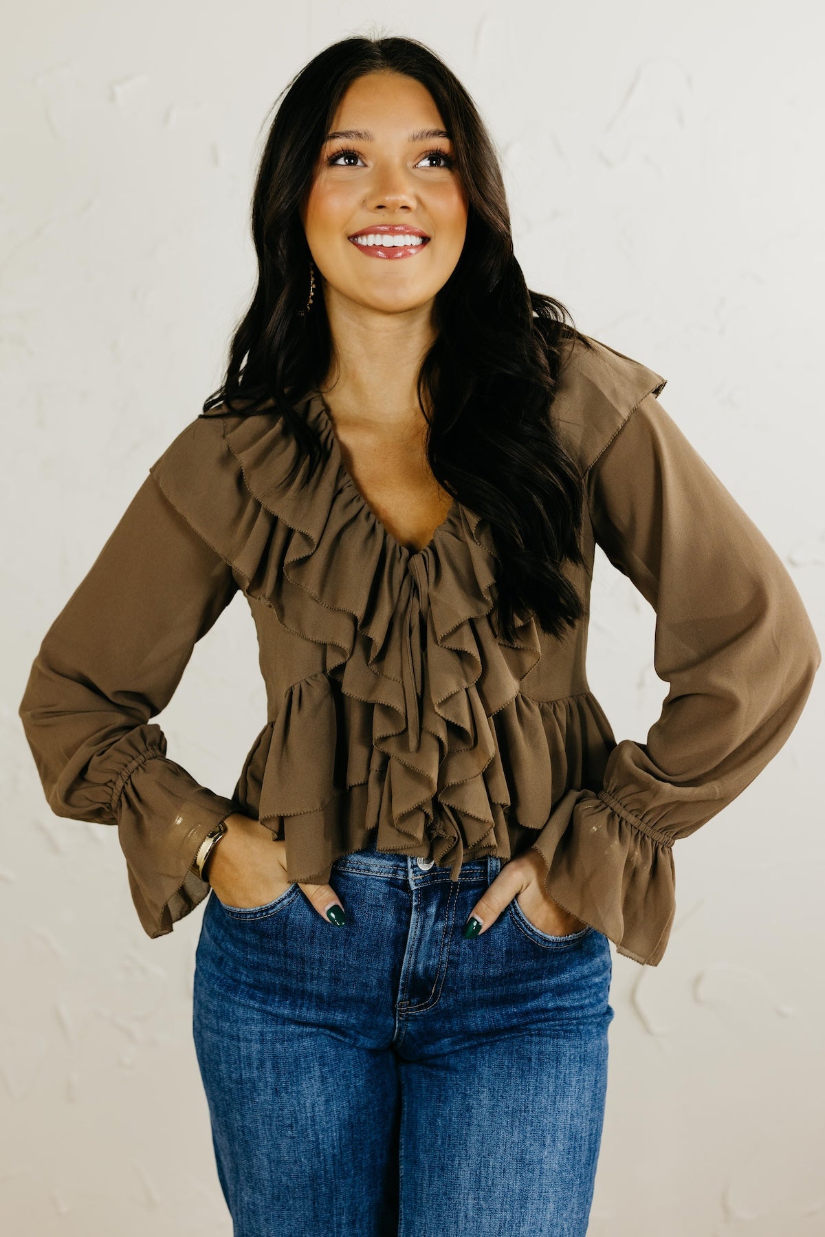 The Mystic Tie-Front Blouse