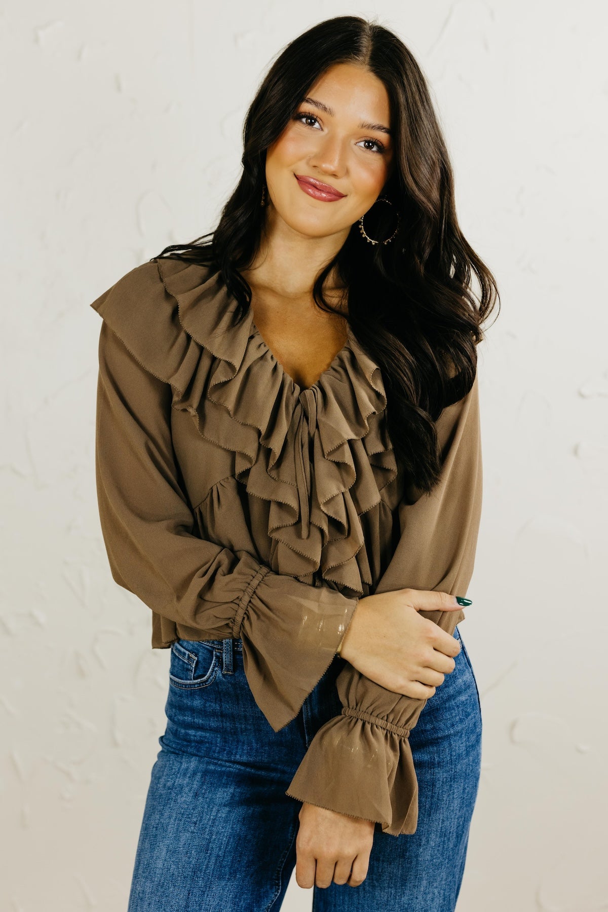 The Mystic Tie-Front Blouse
