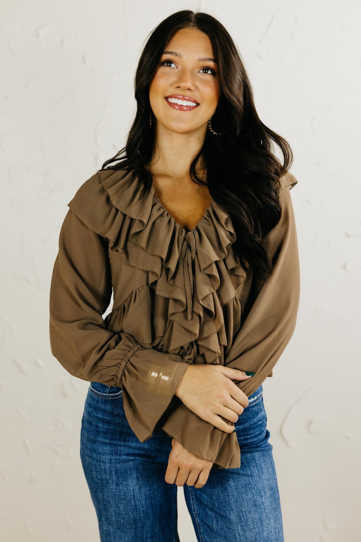 The Mystic Tie-Front Blouse