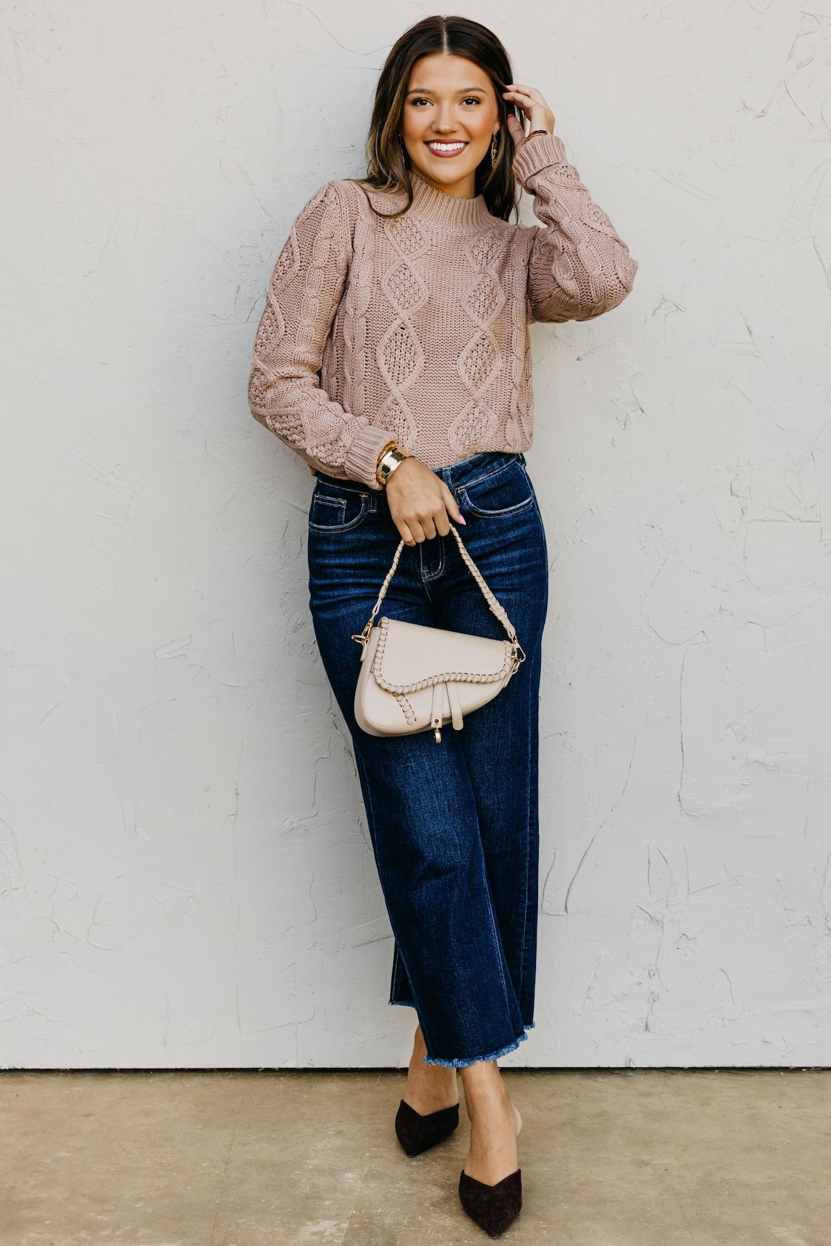 The Zanna Cable Knit Sweater