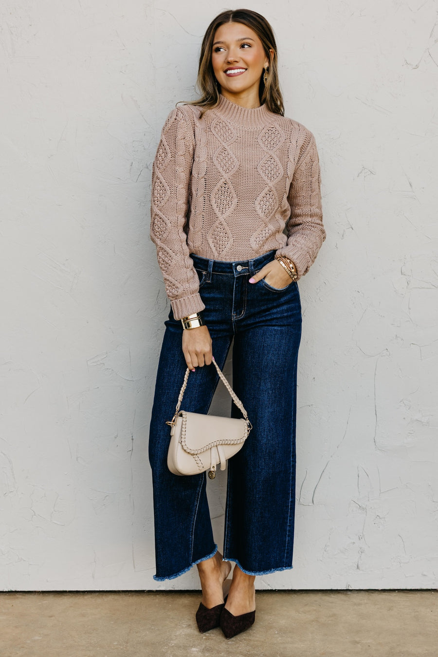 The Zanna Cable Knit Sweater