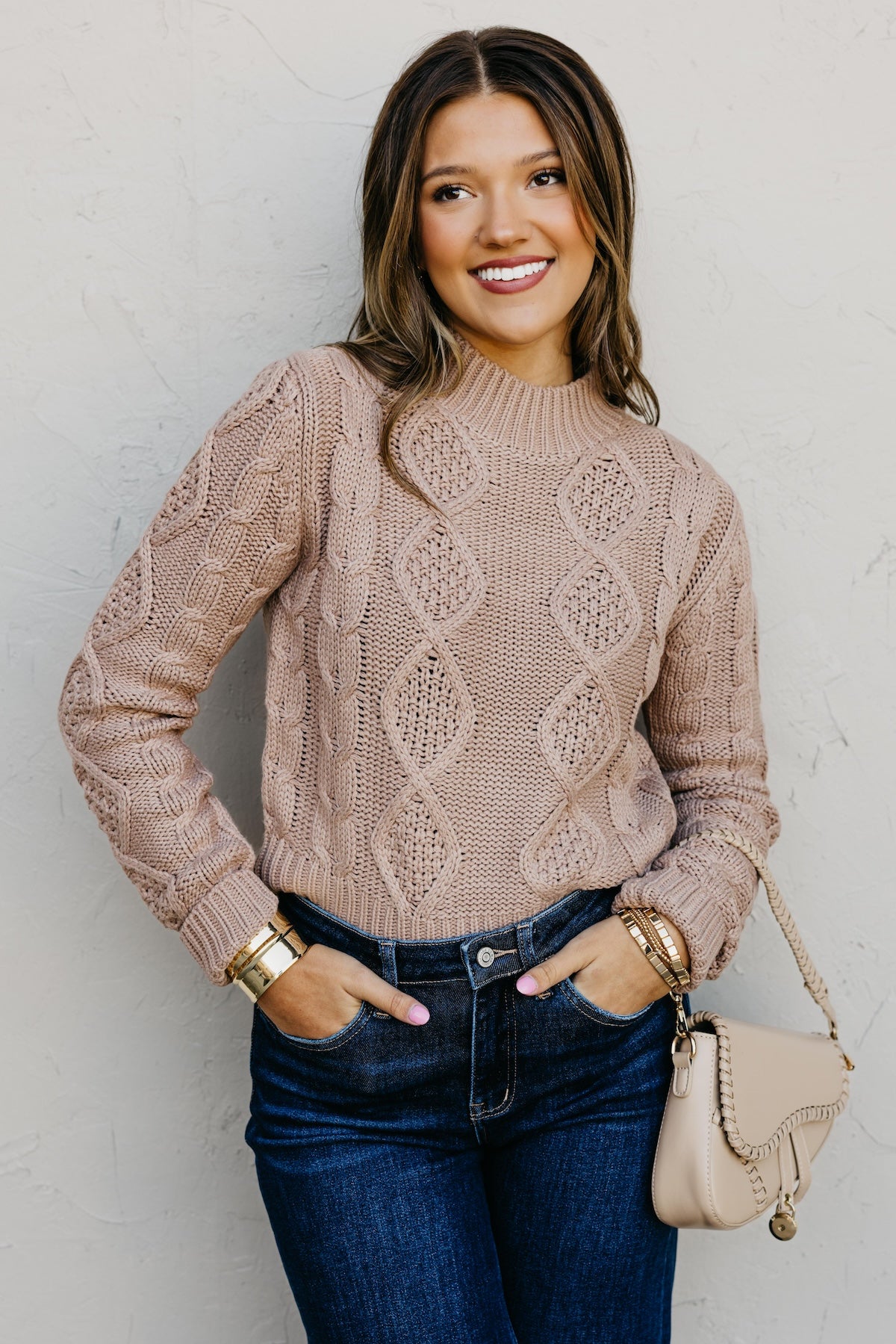 The Zanna Cable Knit Sweater