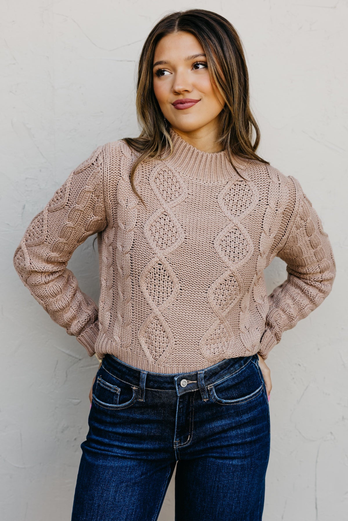 The Zanna Cable Knit Sweater