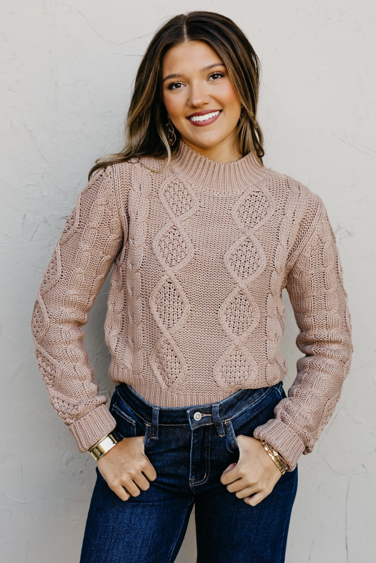 The Zanna Cable Knit Sweater