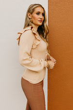 The Kellen Ribbed Turtleneck Top