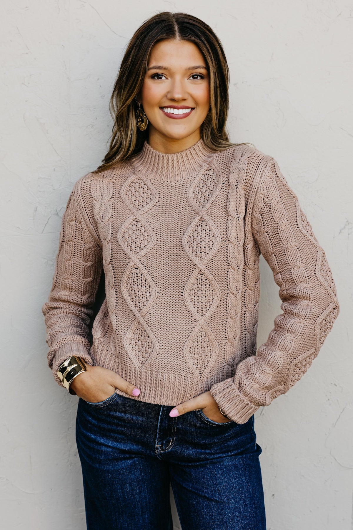 The Zanna Cable Knit Sweater