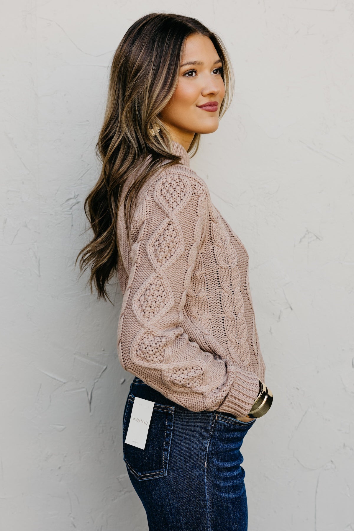 The Zanna Cable Knit Sweater