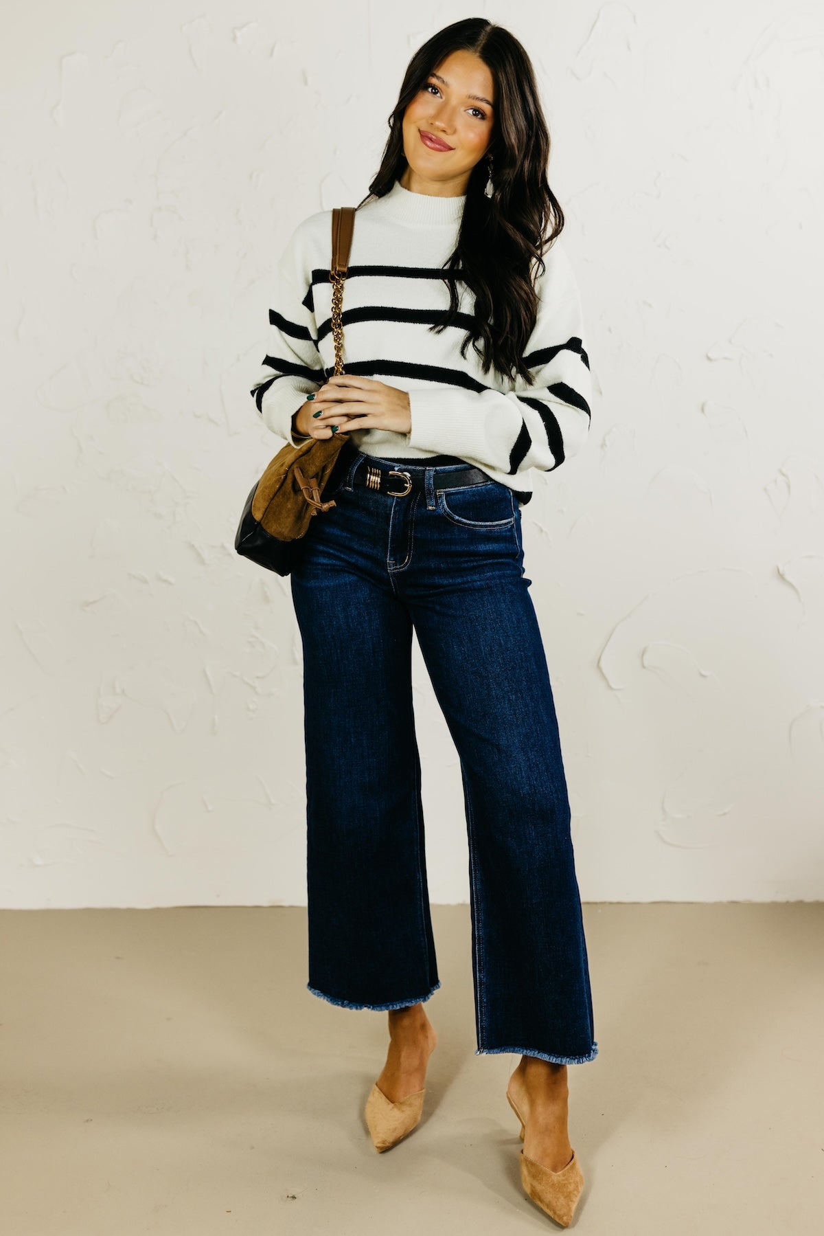 The Riyah Striped Sweater