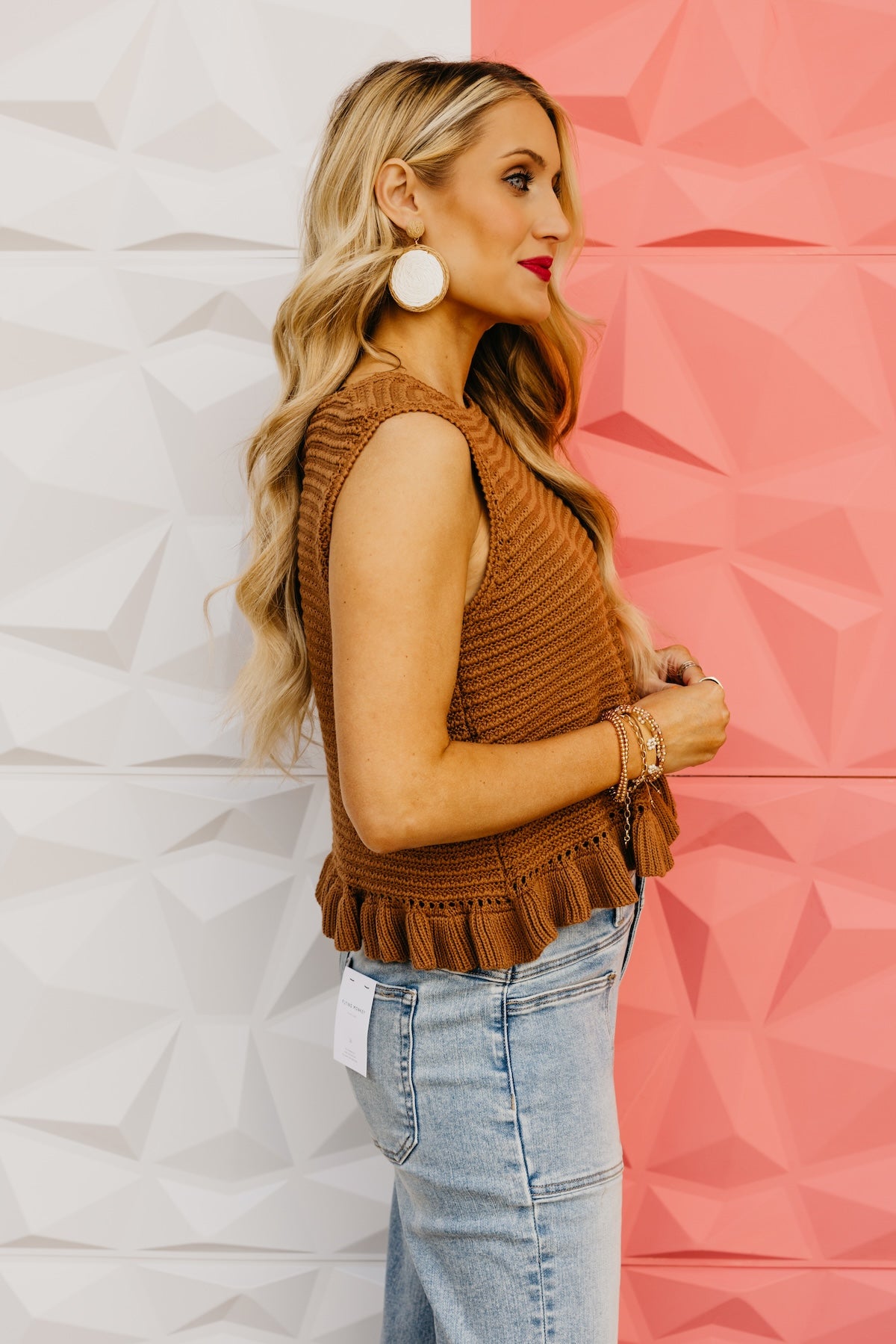 Wishlist | The Taylah Ruffle Sweater Tank