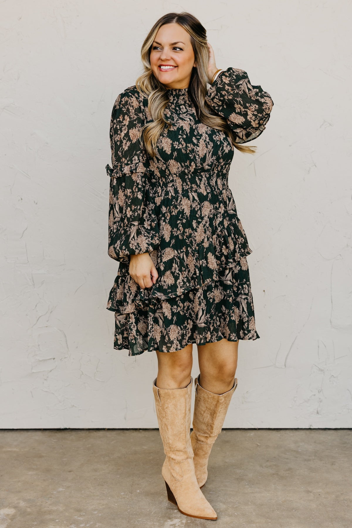 The Amelia Floral Mini Dress