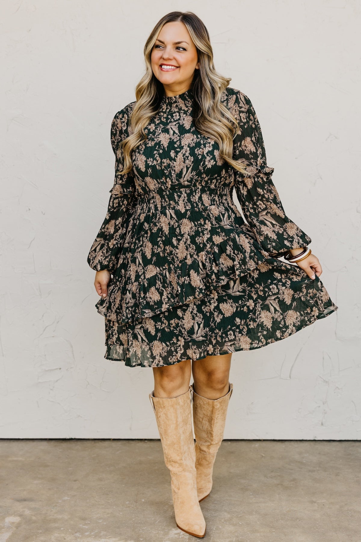 The Amelia Floral Mini Dress