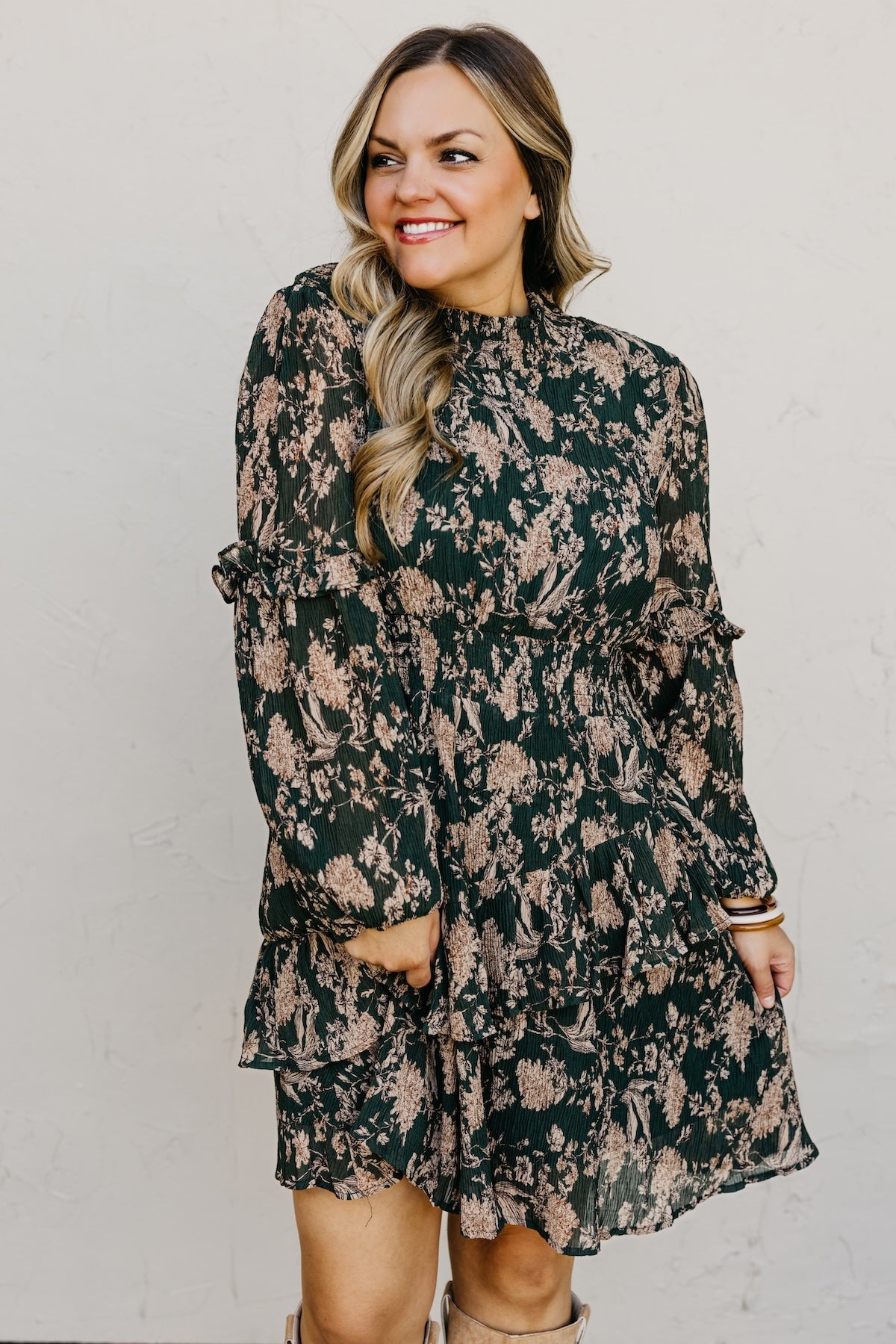 The Amelia Floral Mini Dress