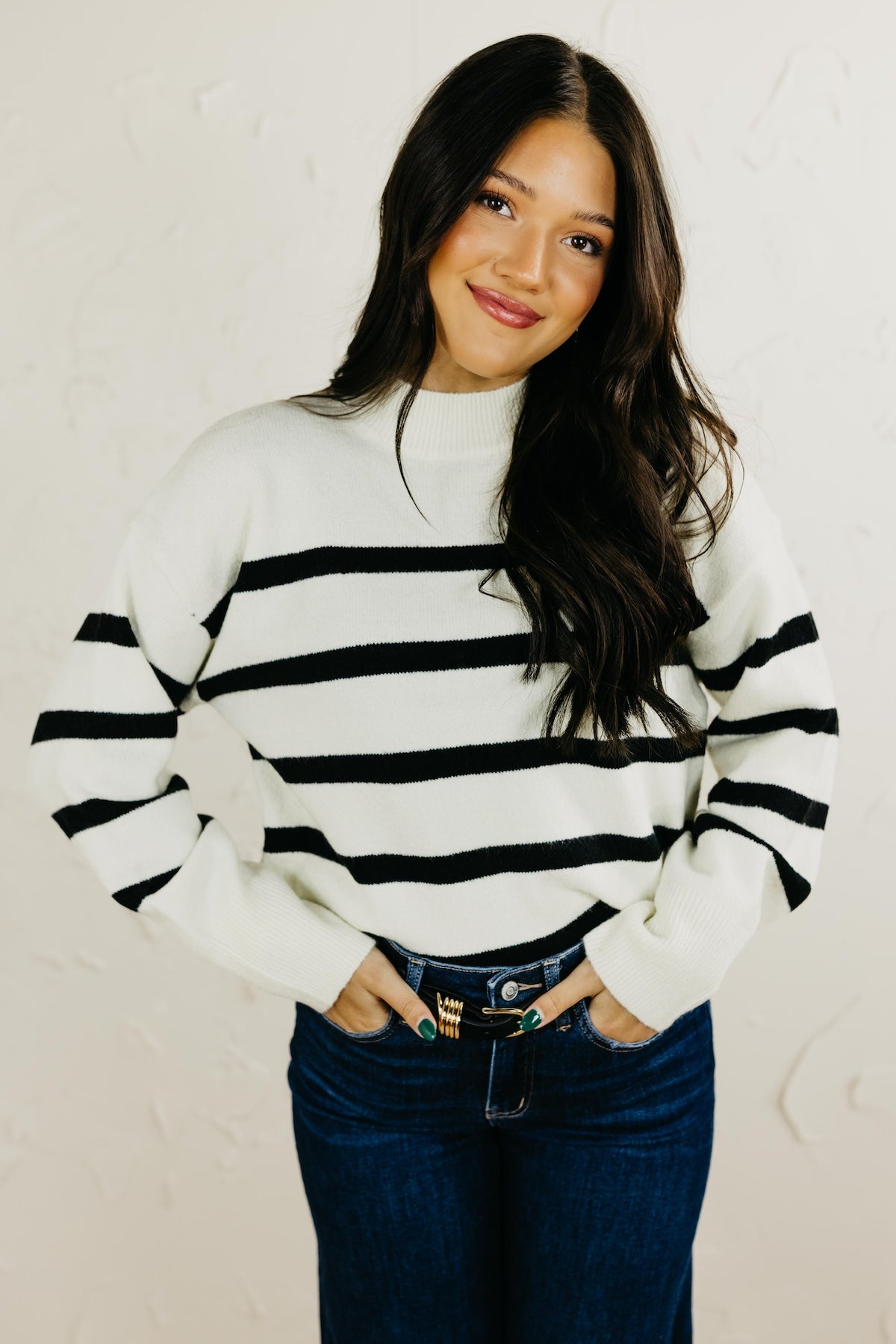 The Riyah Striped Sweater