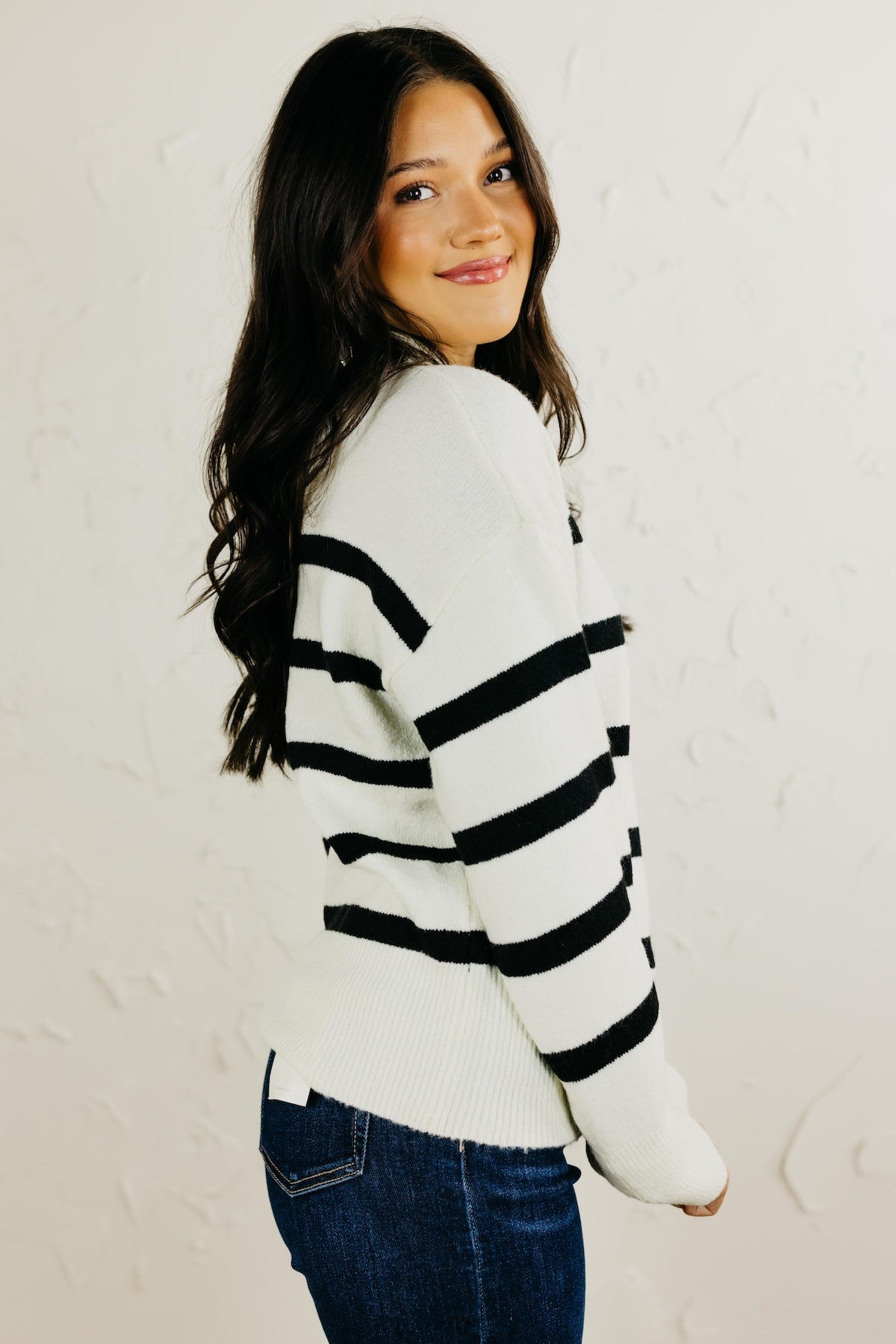 The Riyah Striped Sweater