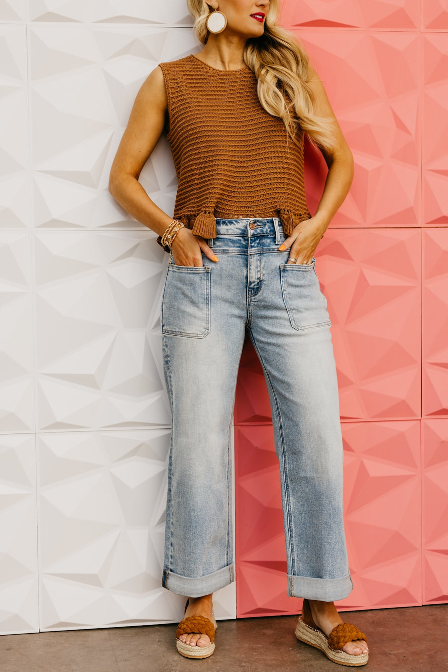 Flying Monkey Denim | The Demi Adjustable Wide Leg Cuff Denim