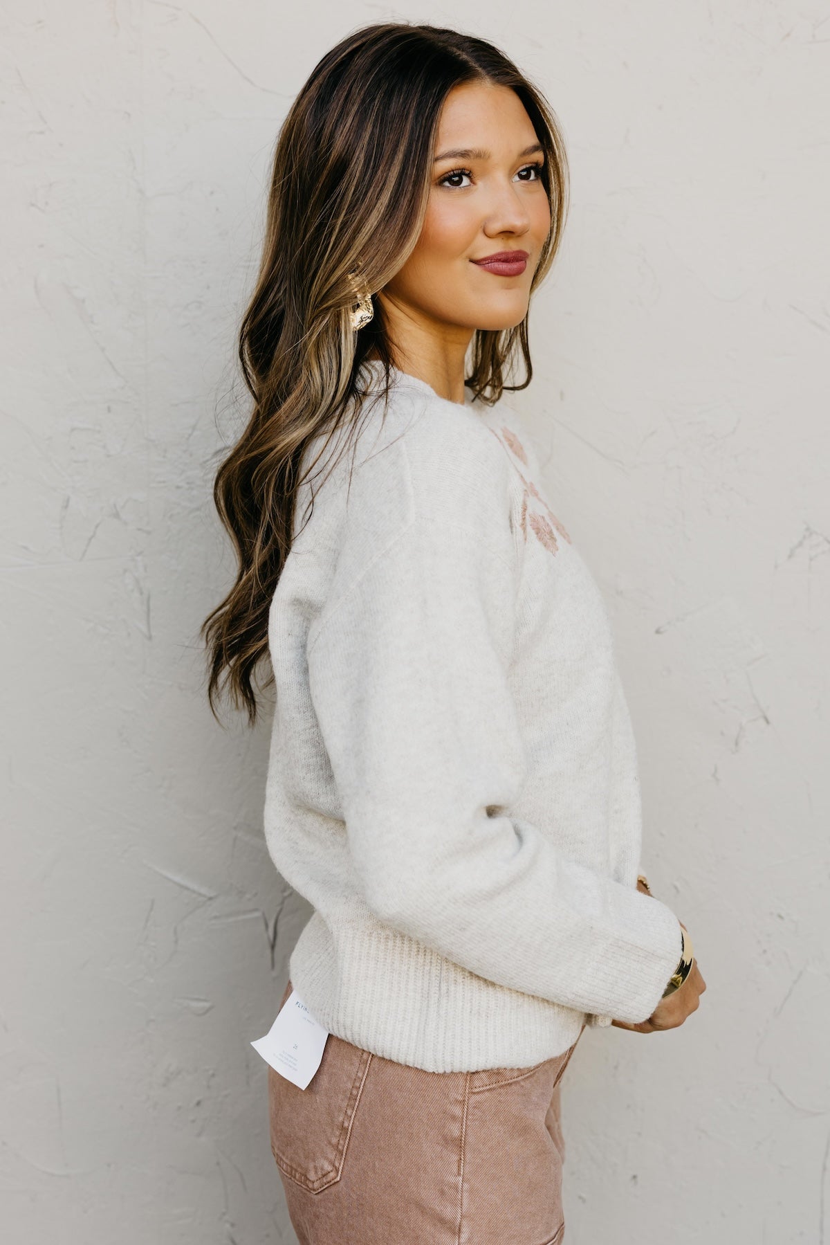 The Amiya Embroidered Sweater