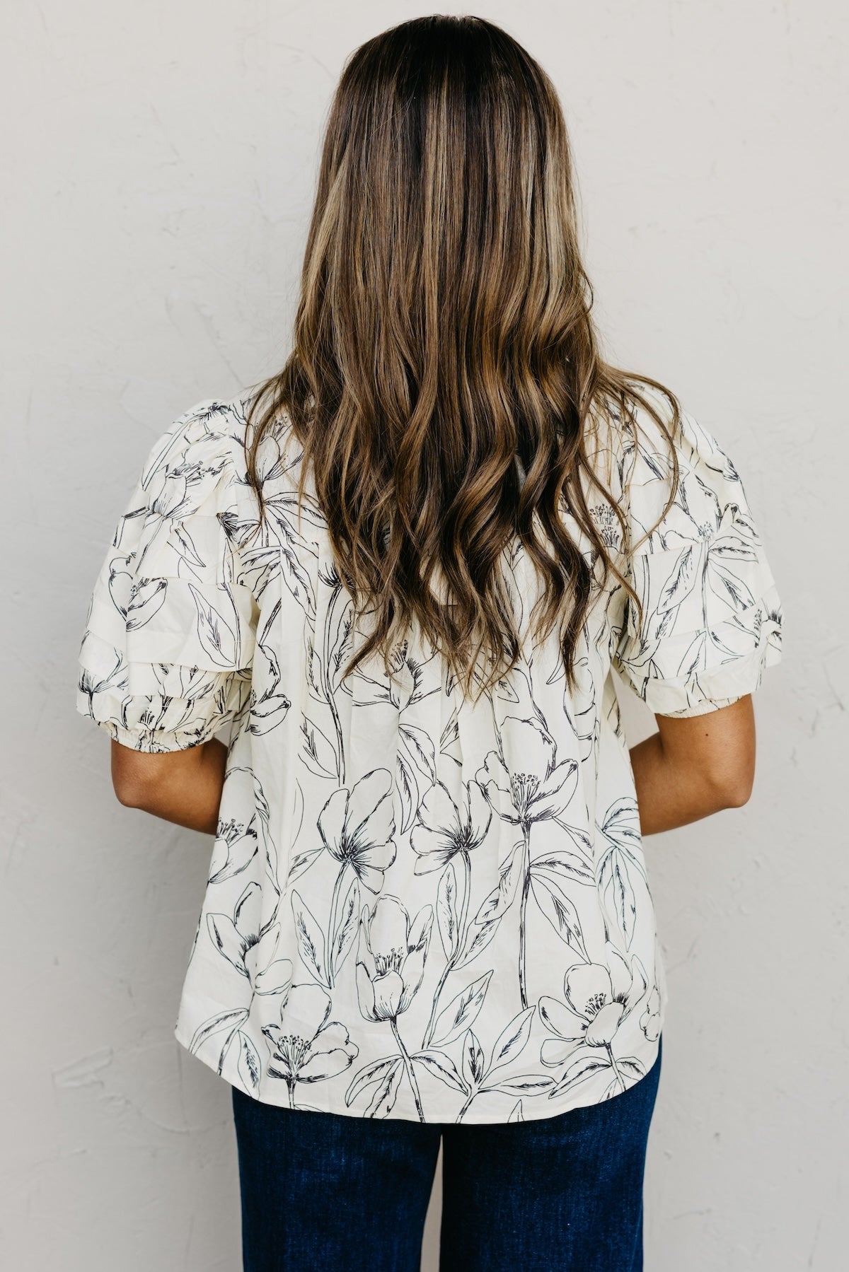 The Princess Floral Woven Blouse
