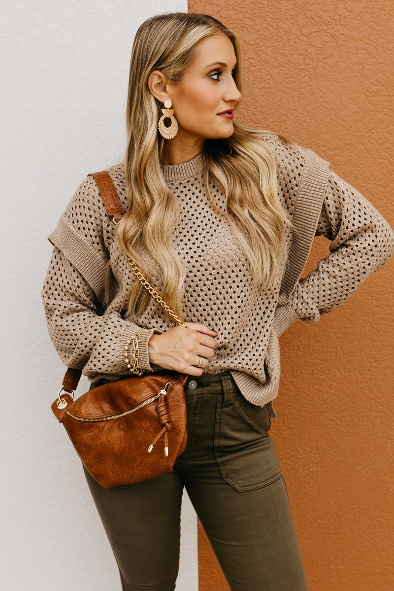 Wishlist | The Dayton Open Eyelet Knit Sweater