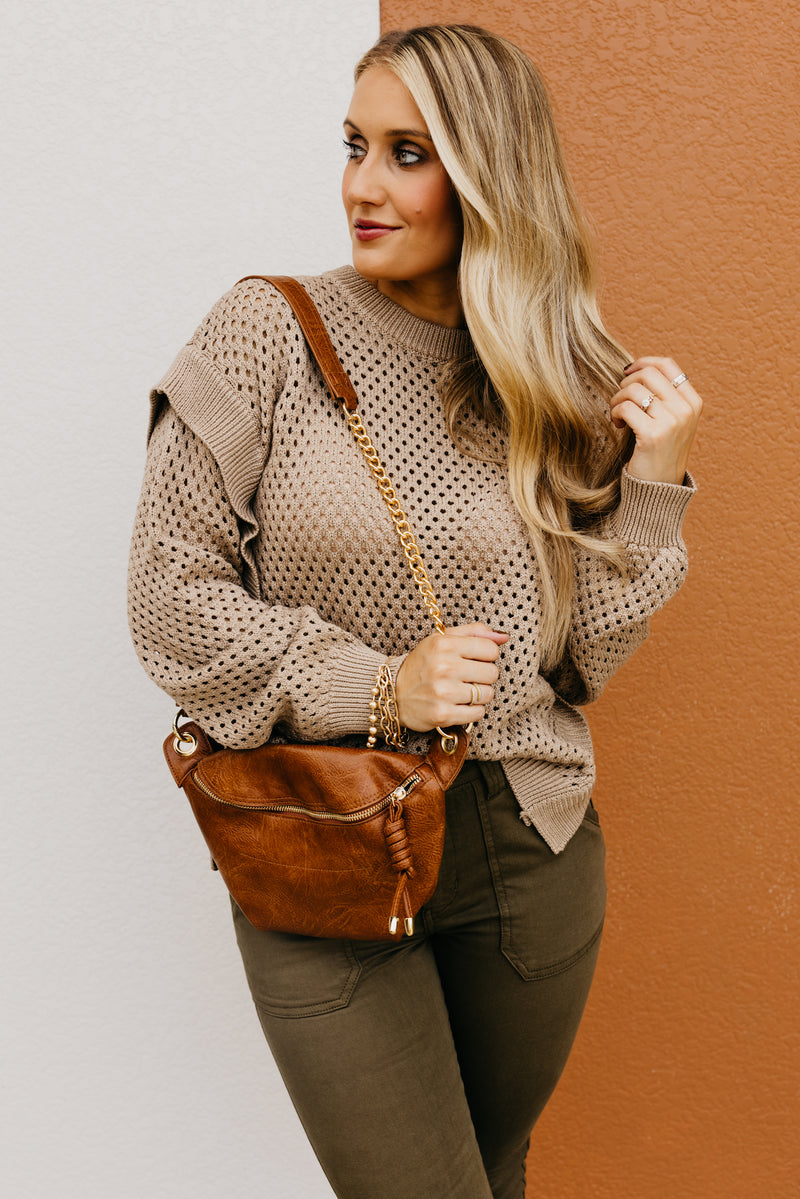 Wishlist | The Dayton Open Eyelet Knit Sweater
