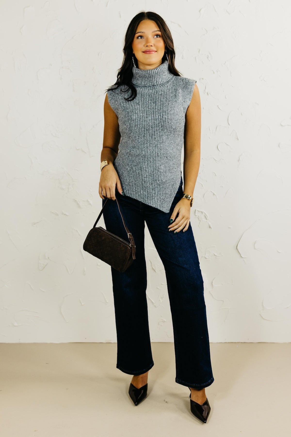 The Tisha Sweater Vest Top