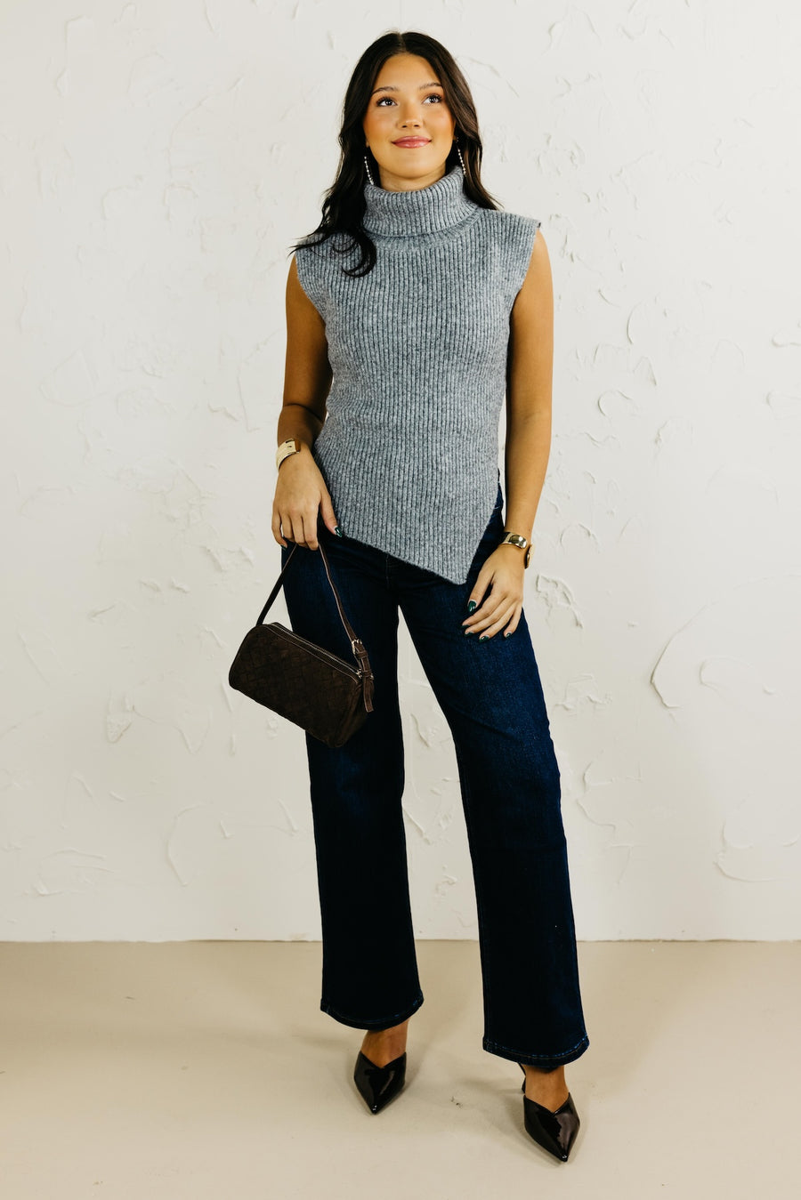 The Tisha Sweater Vest Top