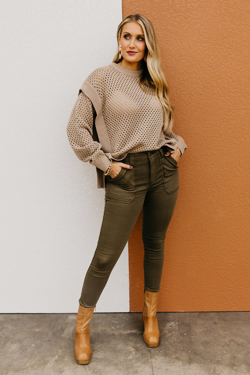 Wishlist | The Dayton Open Eyelet Knit Sweater