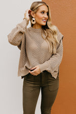 Wishlist | The Dayton Open Eyelet Knit Sweater