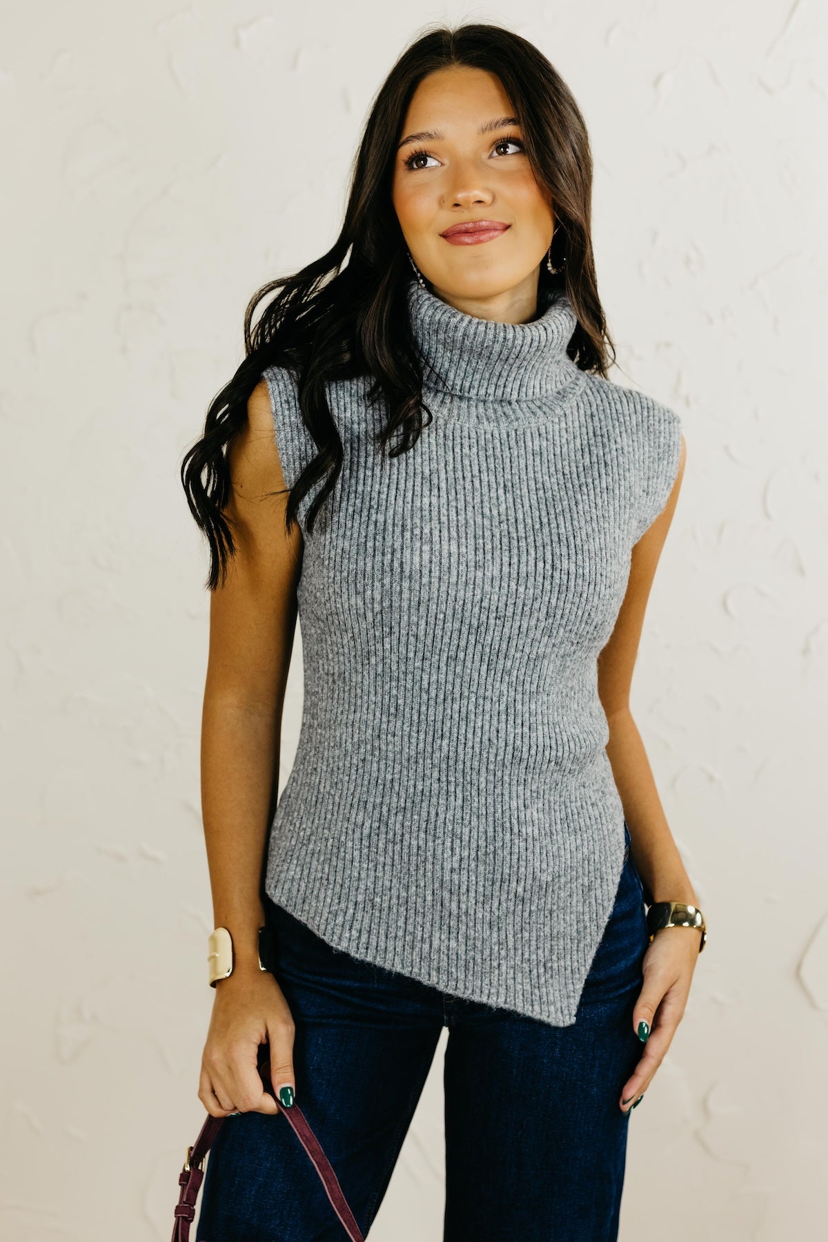 The Tisha Sweater Vest Top