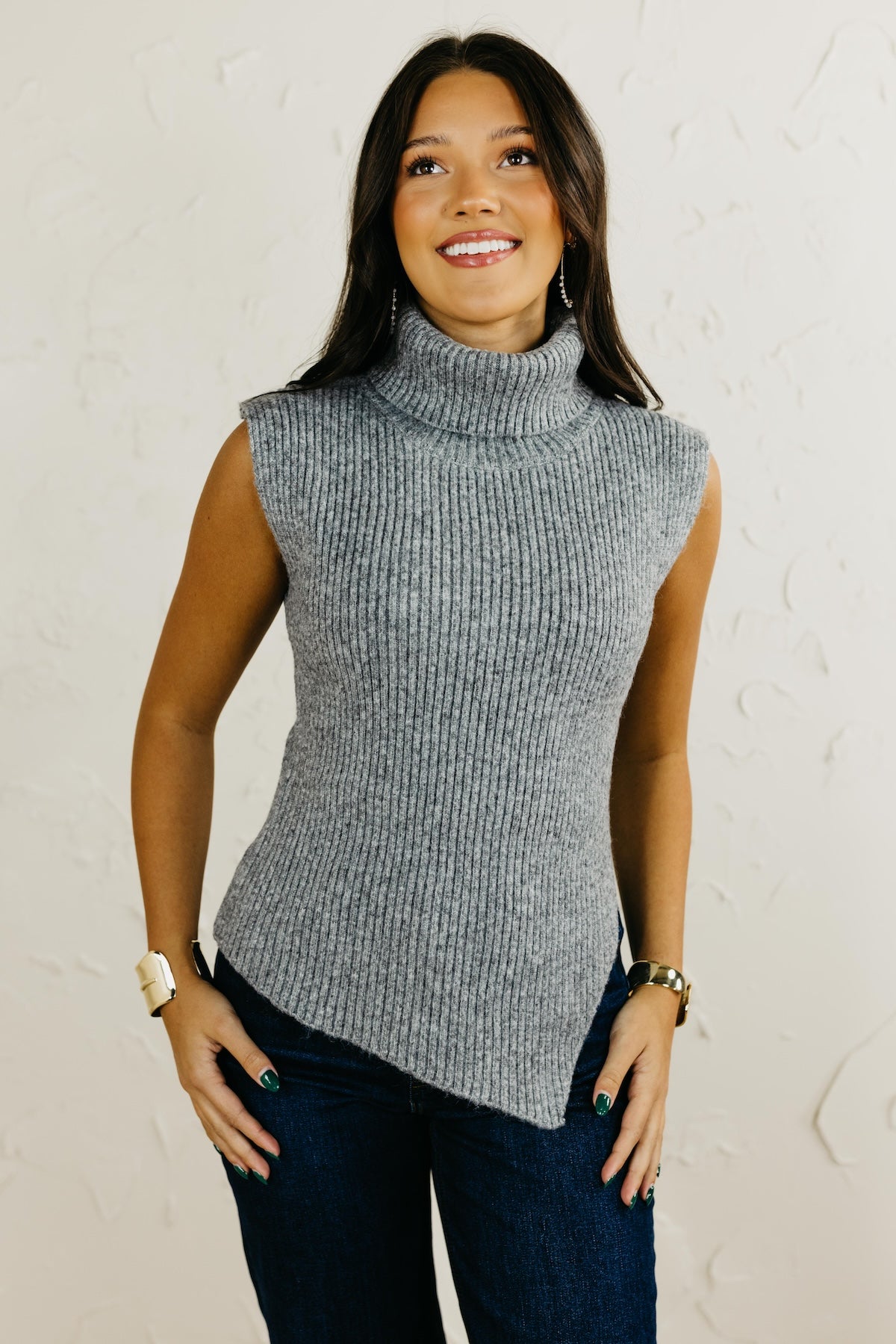 The Tisha Sweater Vest Top