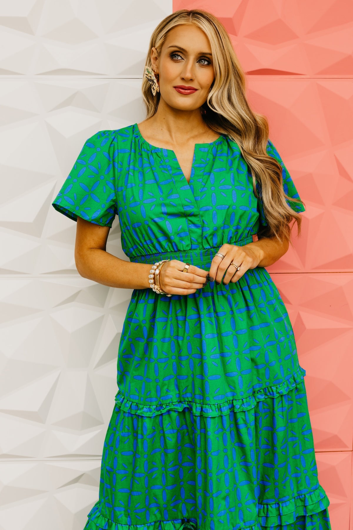 The Everleigh Floral Tiered Maxi Dress