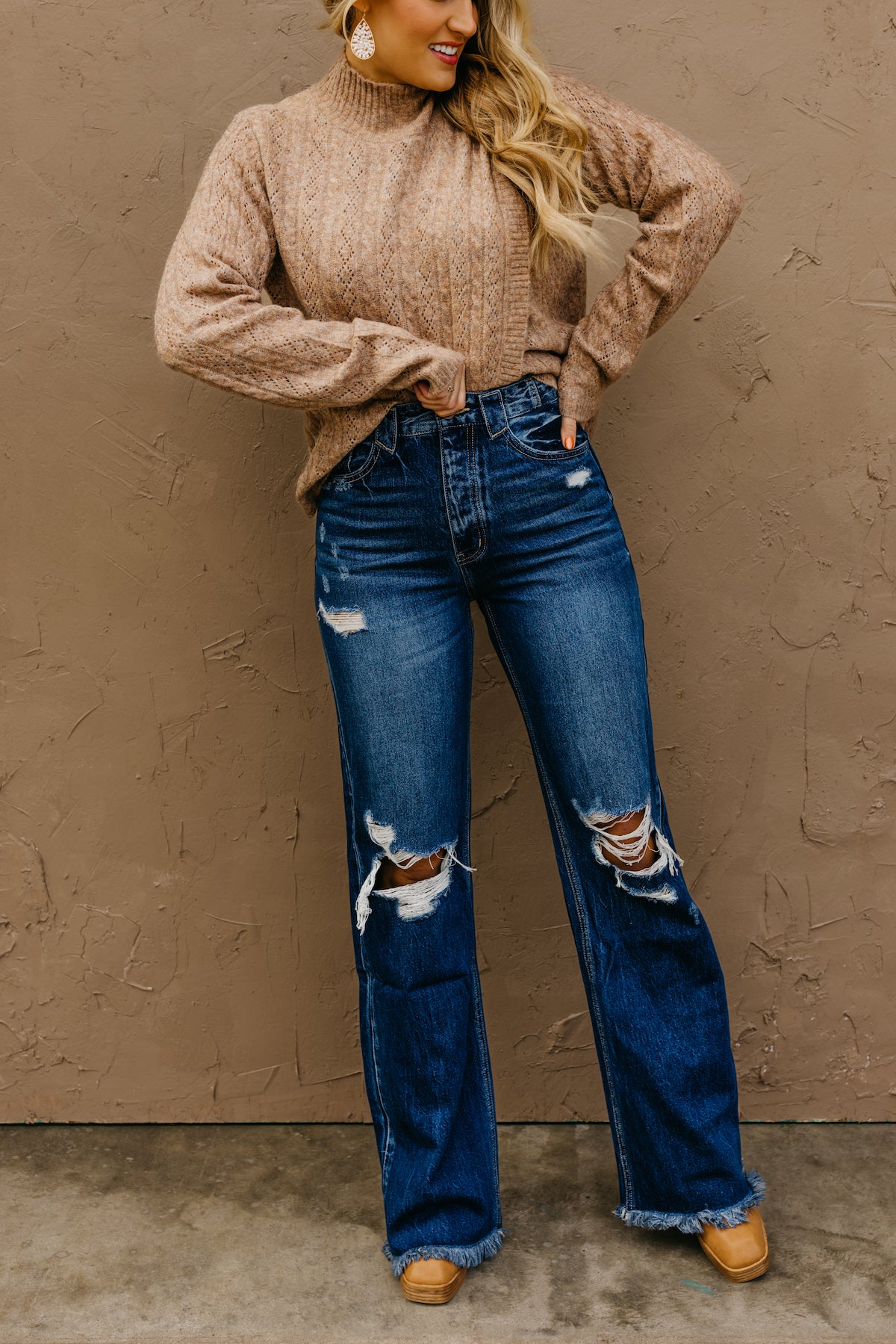 Kan Can Denim | 90's High Rise Wide Flare Jeans - KC7405DV2